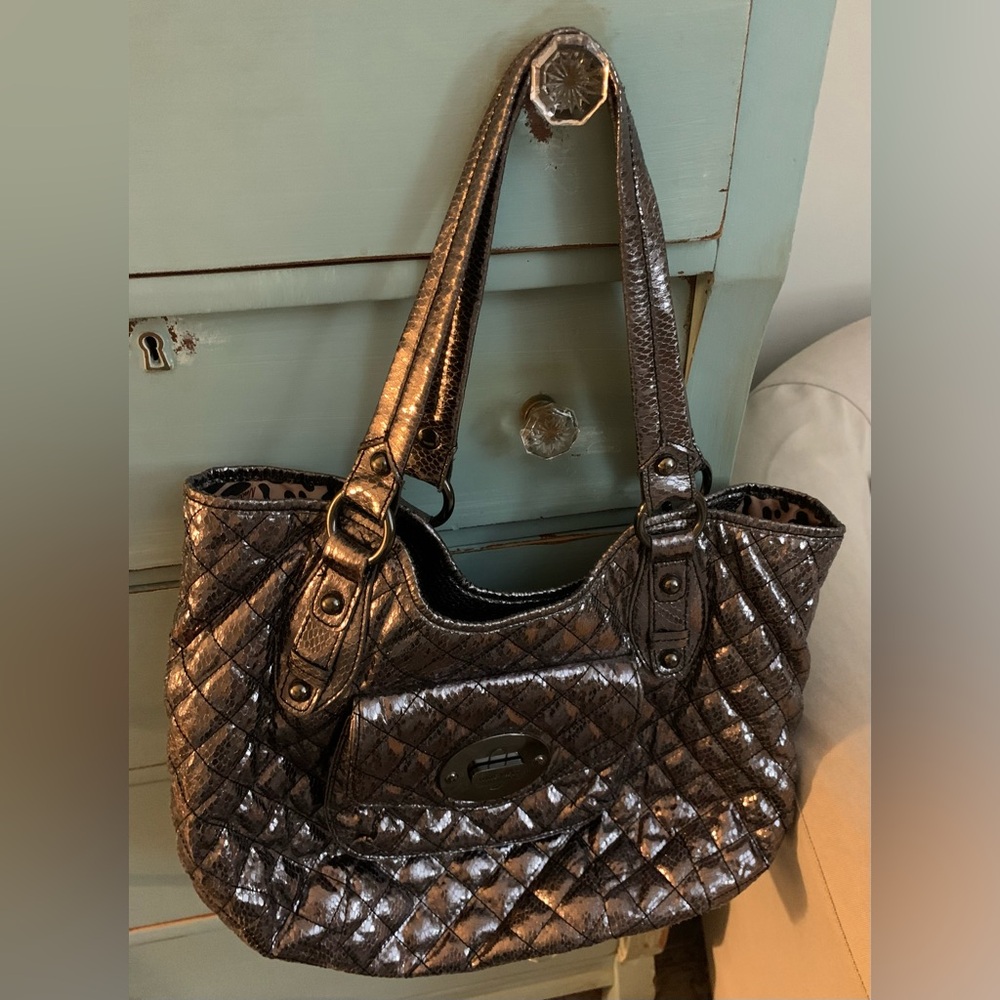 Metallic Nine West Bag